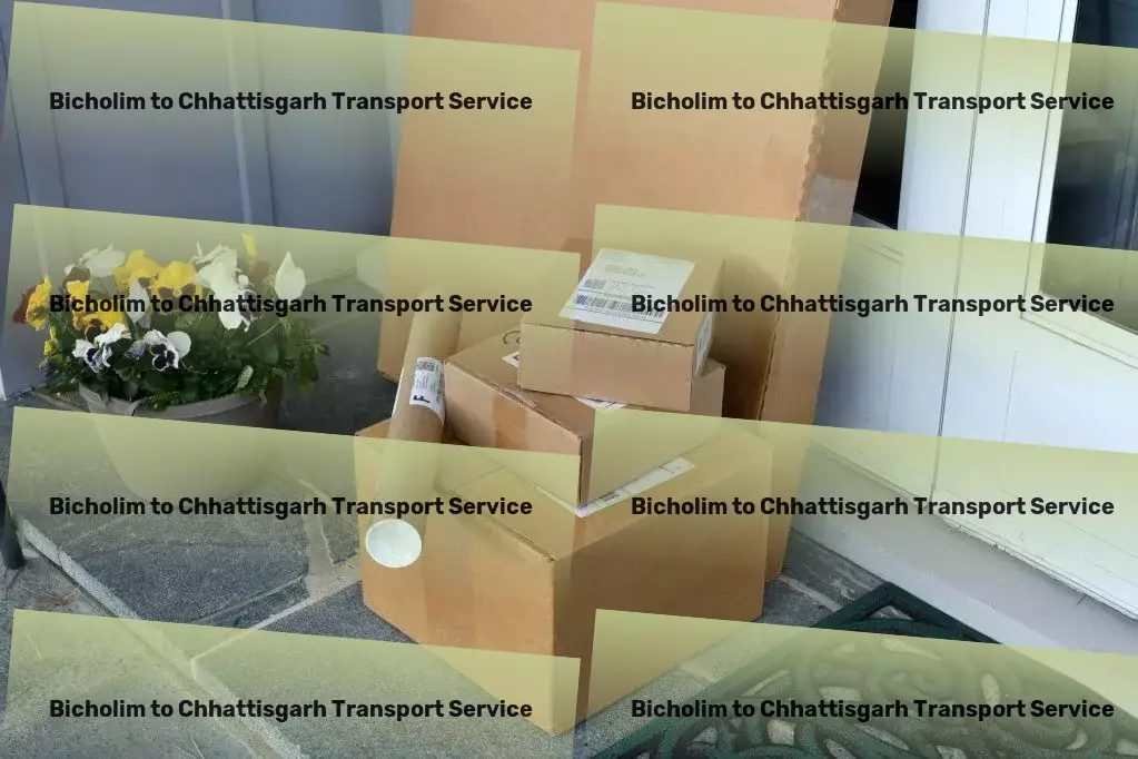 Bicholim to Chhattisgarh Cargo Streamlining India's transport logistics one delivery at a time! - Transport service provider